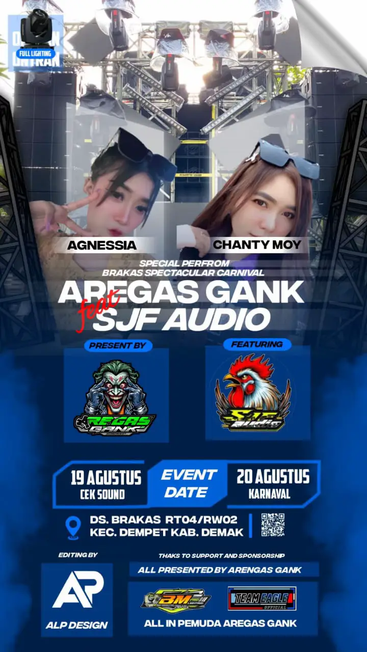 Perfomance by SJF AUDIO PATI and @_AREGAS GANK #sjfaudiosoundsystem #teameagles🦅 #horegdemak #demak24jam #supersounddevice 