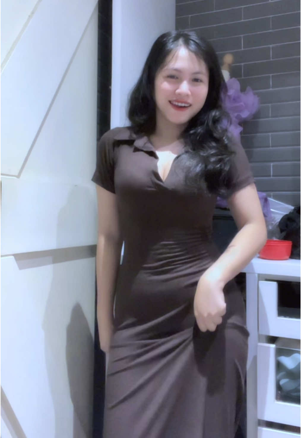 ဘာအကလဲမသိ Trend နေလို့ ဗိုက်လေးကပူ 😆🤭#htetnandaryu🙆‍♀️😍 #fpyシ #foryou #trending #dance 