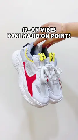 Sepatu 17 an vibes #promomakanmerdeka #sepatu #sepatuolahraga #ootdinspo #sepatuwanita 