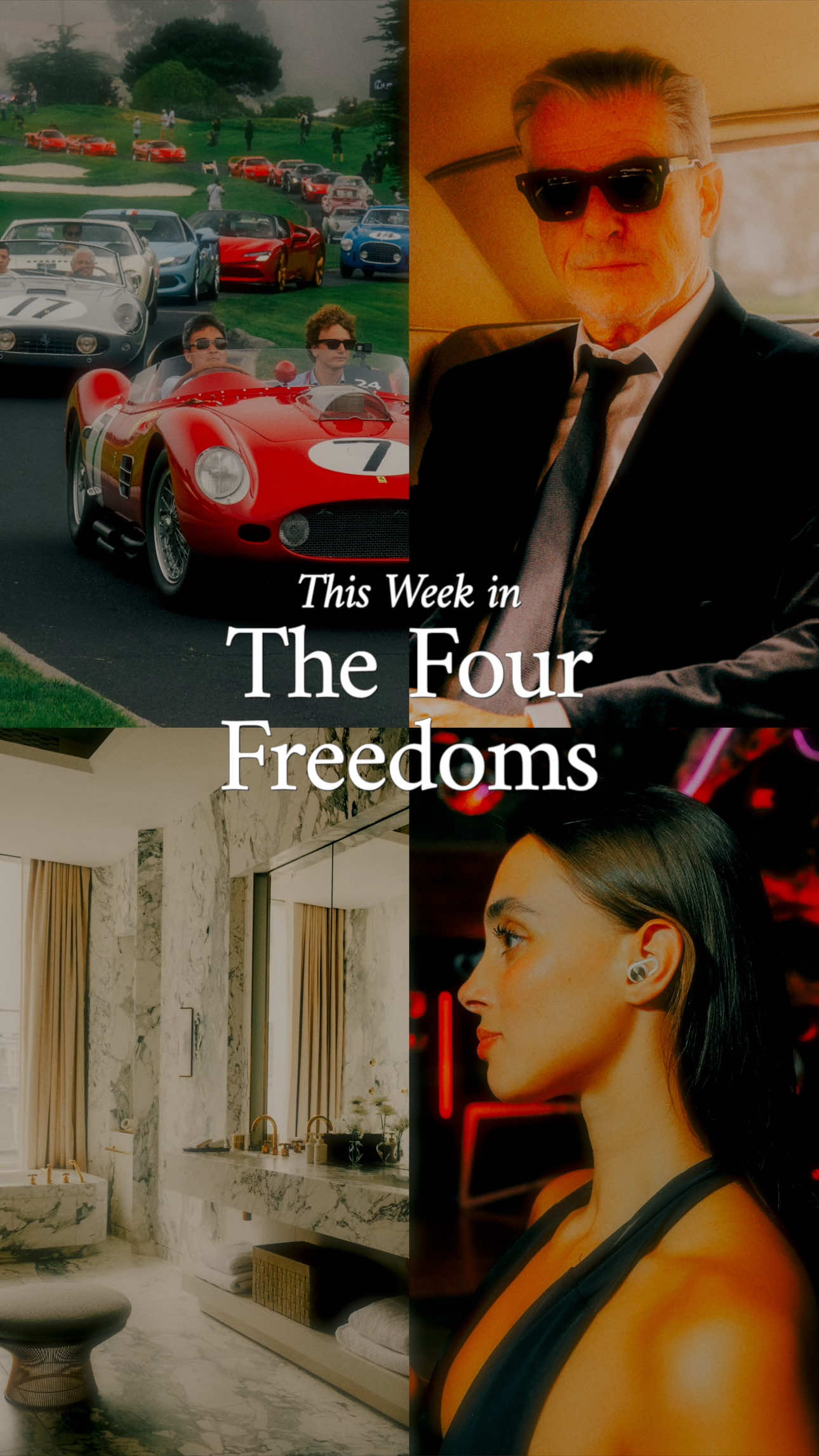 This weeks news for founders, creatives, and entrepreneurs. Follow THE LIBER and join the list at the link in our bio. Please message us for credit if we missed you. @Daniel Wickstone  #montereycarweek #jacquesmariemage #luxuryhotel #entrepreneur #theliber 
