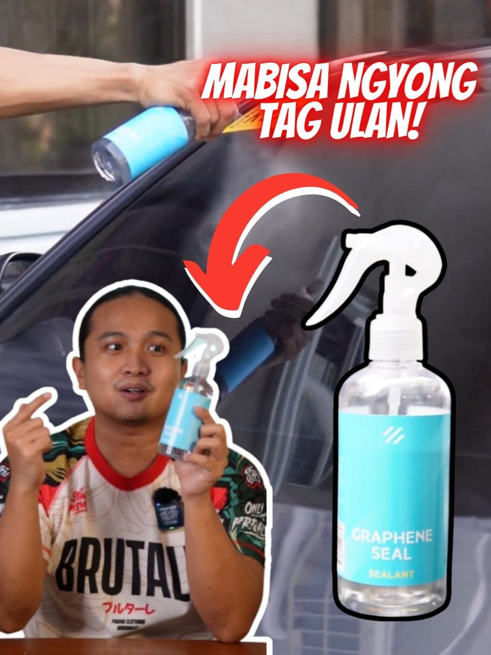 Ang Mabisa Ngayong Tag Ulan Graphene Sealant!