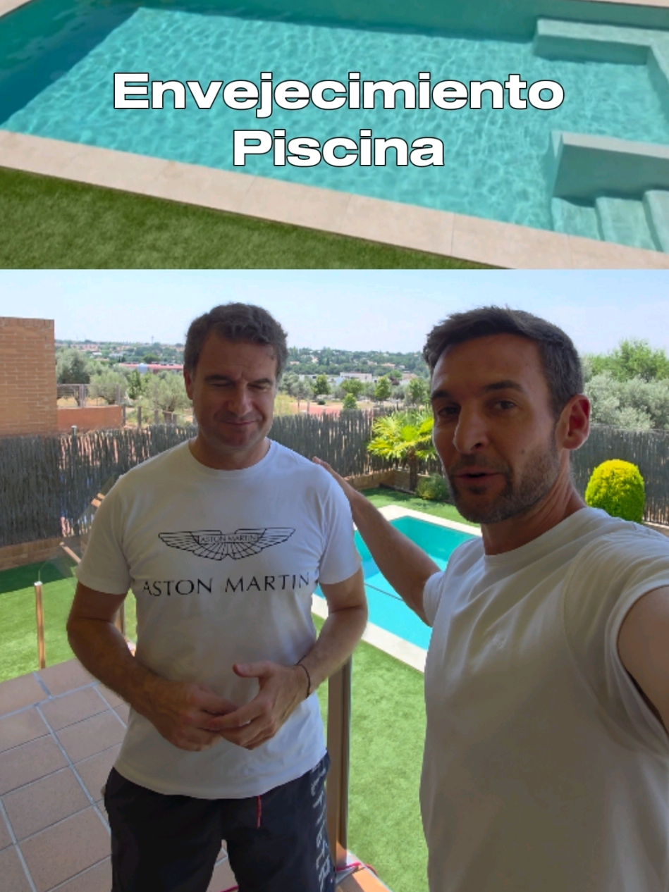 Poder volver a una obra después de tantos años y verla como el primer día. Detrás de cada piscina hay confianza, responsabilidad y personas que creen en nuestro trabajo. Ese es el valor más grande que podemos enseñar🏊‍♂️💪🙌 #piscina 