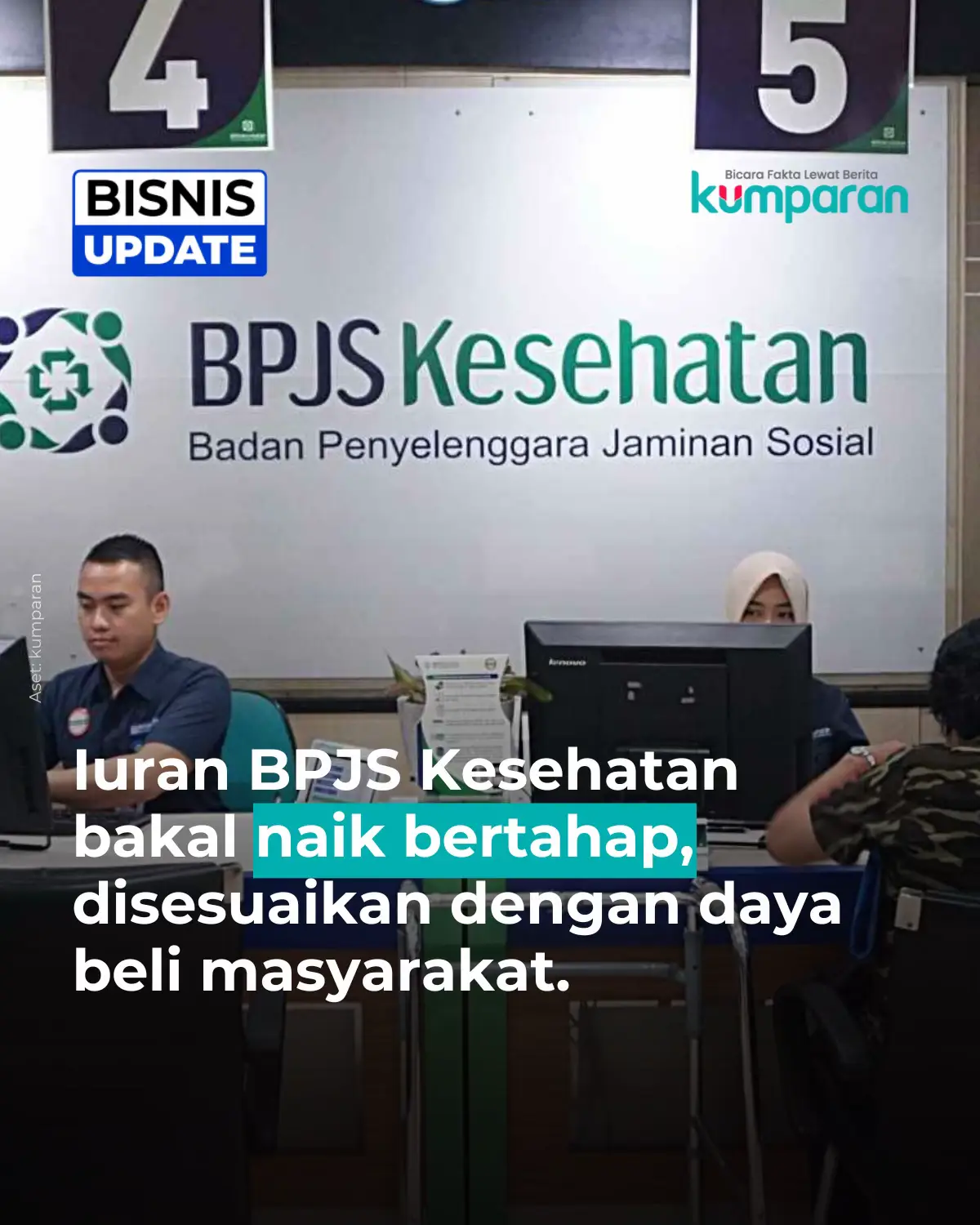 Pemerintah berencana menaikkan iuran BPJS Kesehatan. Rencana kenaikan tarif ini tertuang dalam Buku II Nota Keuangan beserta Rancangan Anggaran Pendapatan Negara (RAPBN) 2026. Namun, pemerintah tidak akan menaikkan tarif iuran BPJS secara serentak, melainkan secara bertahap dengan mempertimbangkan daya beli masyarakat serta kondisi fiskal negara. Kenaikan iuran ini diharapkan tidak menimbulkan gejolak di masyarakat. Karena itu, pemerintah memilih pendekatan bertahap agar penyesuaian tetap terukur. “Untuk itu, penyesuaian [kenaikan] iuran dapat dilakukan secara bertahap dengan mempertimbangkan daya beli masyarakat dan kondisi fiskal pemerintah. Pendekatan bertahap ini penting untuk meminimalisir gejolak sekaligus menjaga keberlanjutan program,” tulis pemerintah dalam Buku II Nota Keuangan RUU APBN 2026, Senin (18/8). 📸: Dok. kumparan.⁠ Follow WhatsApp Channel kumparan untuk dapat Informasi terpercaya dikirim langsung ke WhatsApp kamu. Ketik kum.pr/WAchannel di browser kamu sekarang, agar bisa share informasi tanpa ragu.⁠ #bisnisupdate #update #bisnis #oneliner #kumparan          