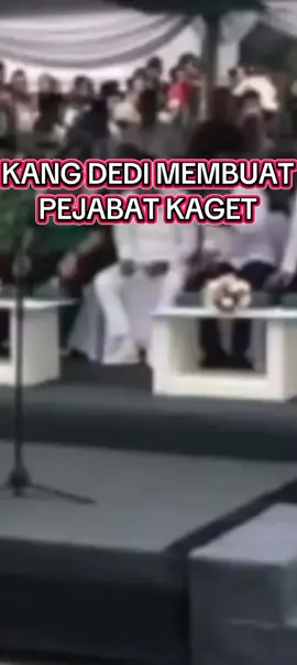Kang Dedi membuat kaget warga dan pejabat