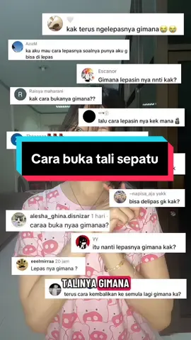 Membalas @🤍 ini banyak banget yang tanya cara bukanya gimana..😭🤏🏻ini cara aku bukanya 😭🌷semoga bisa menjawab pertanyaan kalian semua🌷🫰🏻 #tutorial #talisepatu #hack #tipsandtricks #ikattalisepatu 