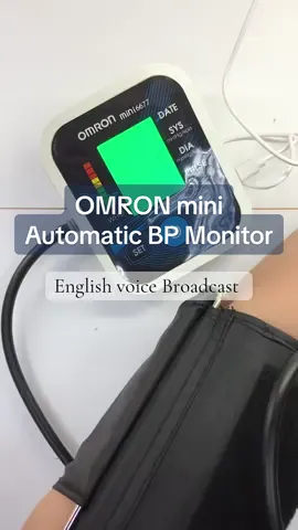 OMRON mini6677 Automatic Blood Pressure Monitor  #omron #omronbloodpressuremonitor #bloodpressuremonitor #bloodpressure #fyp 