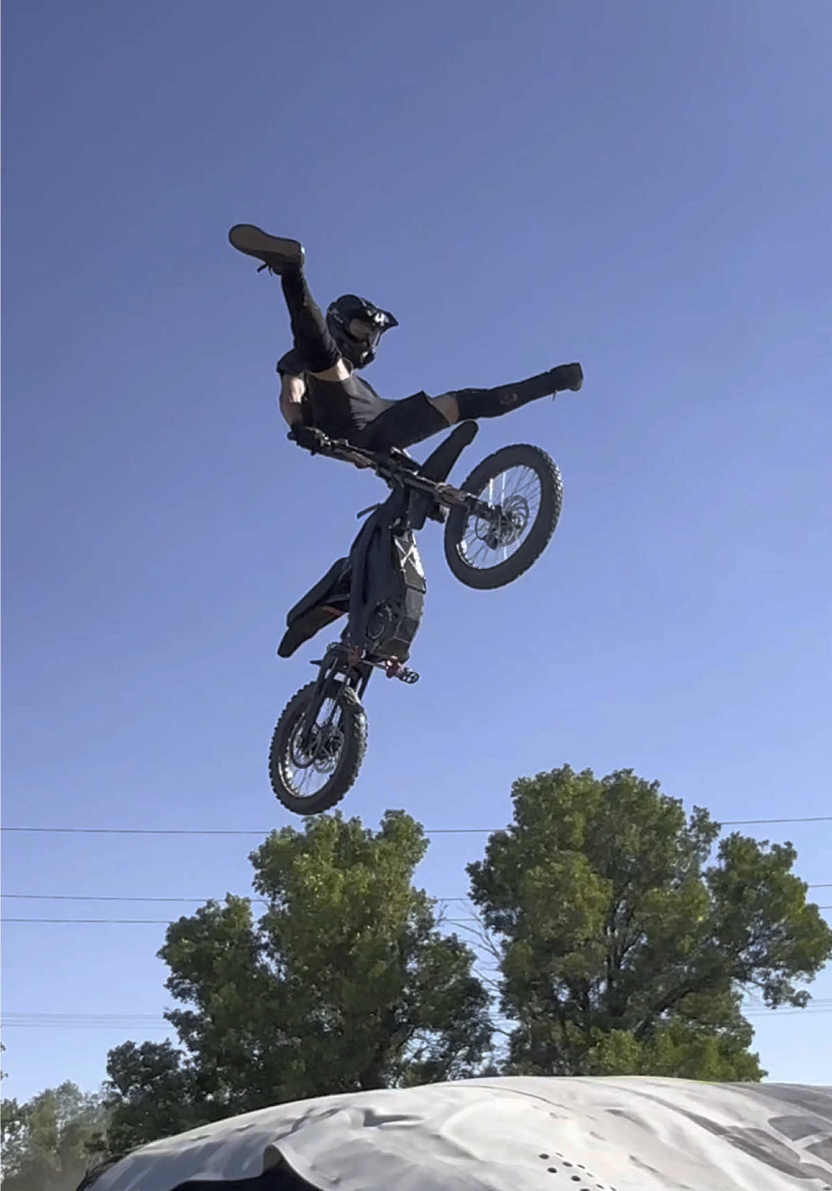 My first ever shaolin 🤘🏽🤘🏽 #efmx #fmx #surron #XGames