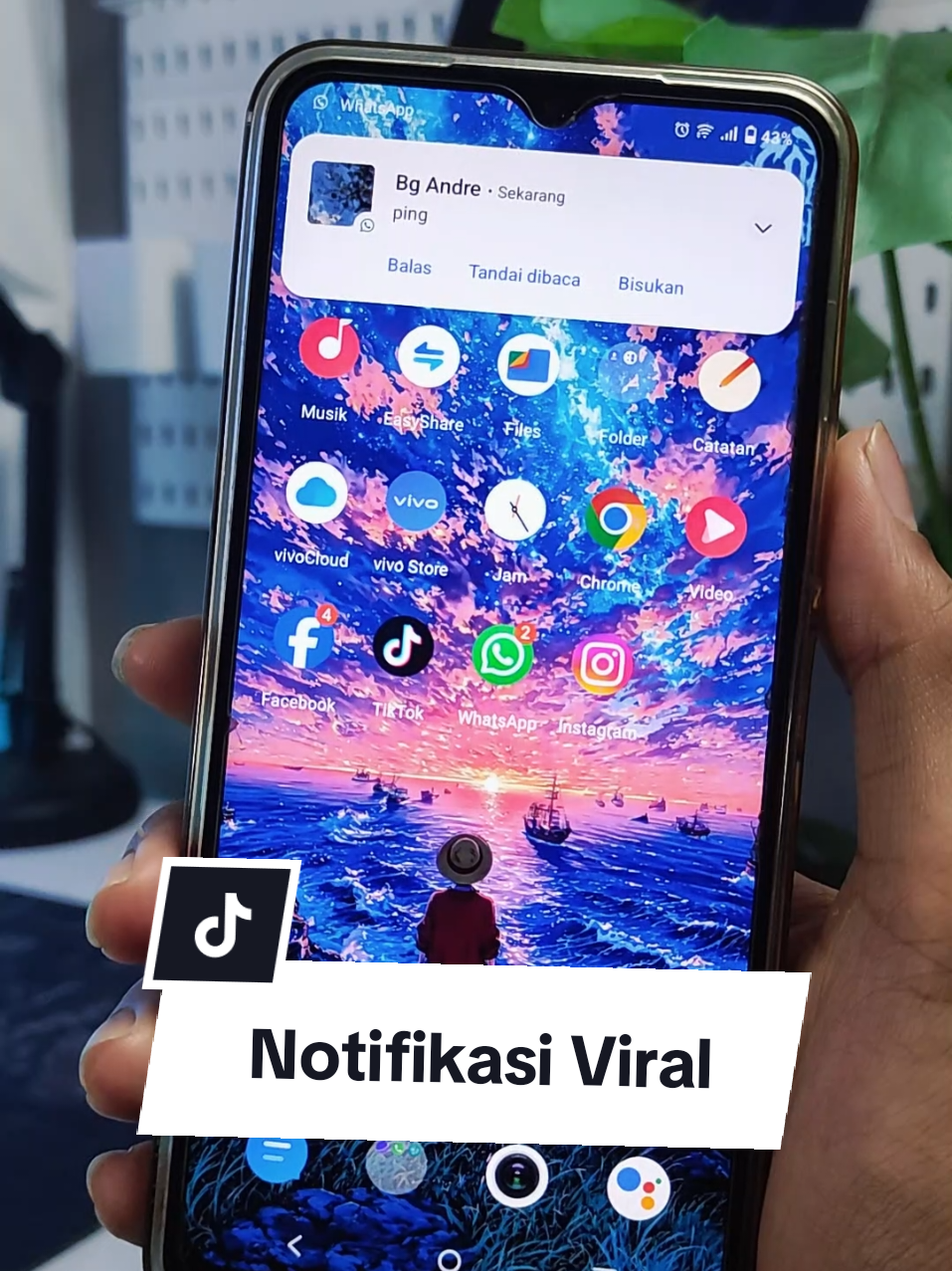 Cara bikin Notifikasi WhatsApp jadi Keren #notifikasi #shaka #tipsandroid #tipsandtricks #tutorialandroid 