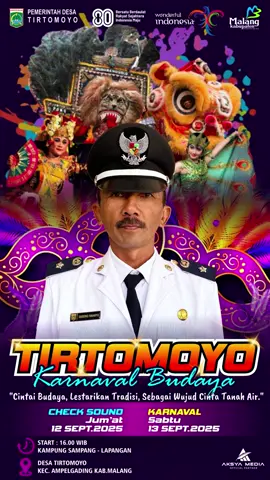 🔴Inpo karnapal🟢✅ TIRTOMOYO KARNAVAL BUDAYA  