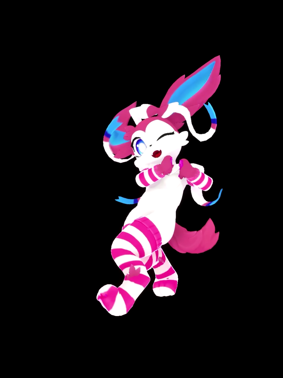 #sylveon #vrchat #mmd #shigureui  ☠️