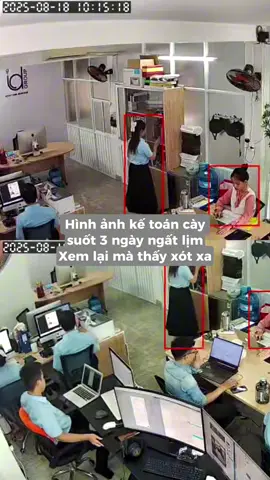 POV: 3 ngày cày nát excel vẫn thiếu 1đ… 📹 Vô tình check cam thấy kế toán ngất xỉu, kiểu này thì chỉ có gọi nhân viên đến massage mới hồi sinh nổi 😭 #ketoan #ngatxiutaicho #IDMassage #vanphong 
