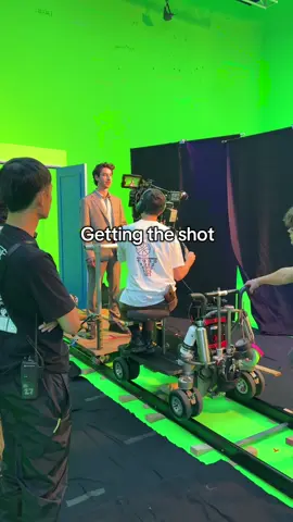 Getting the shot vs the shot. See behind the scenes shooting our latest TV commericial. #behindthescenes 
