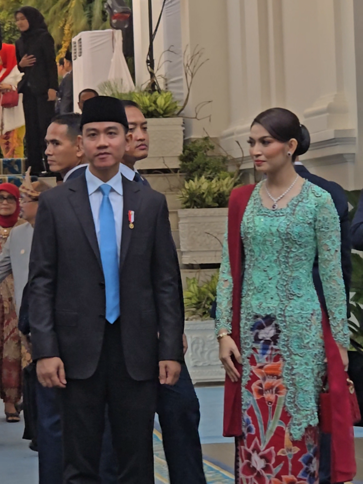 Upacara HUT ke-80 RI di Istana Merdeka #gibranrakabuming #selvigibranrakabuming #istana #hutke80ri #17agustus2025 