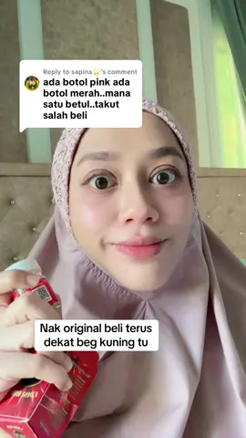 Replying to @sapina🌟 mana satu betul kan? Tkut tersalah beli xde kesann pulok kan? 