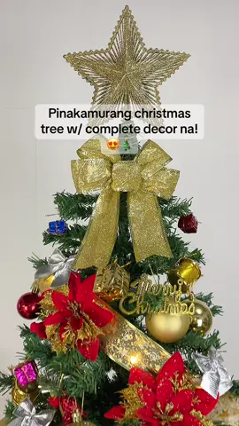 Ang ganda ng christmas tree na to complete set na at very affordable lang 😍🎄 #christmastree #christmasdecor #christmas #bermonths 
