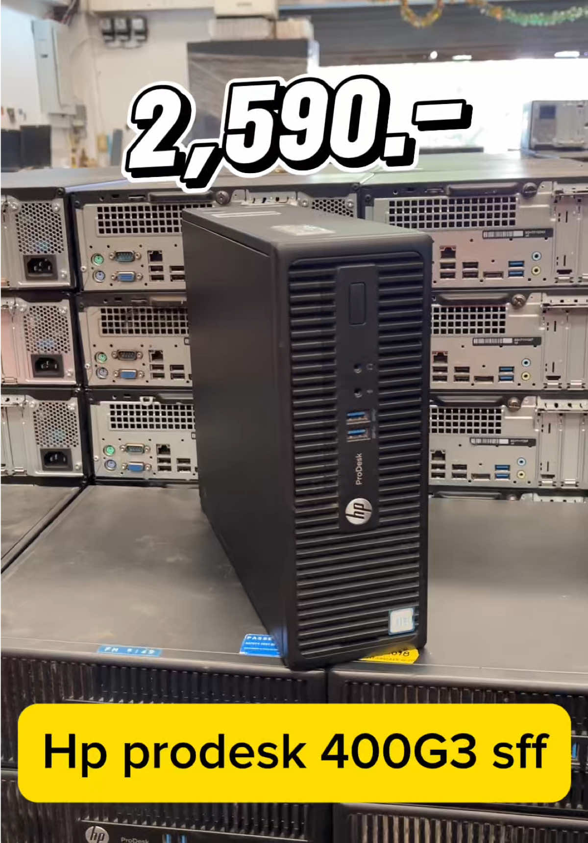 Hp prodesk 400G3 sff#oshicomputer #โอชิคอมพิวเตอร์ #hp 