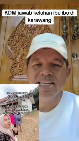 Bapak Aing sudah jawab keluhan ibu ibu  #kangdedimulyadi #gubernurjawabarat 