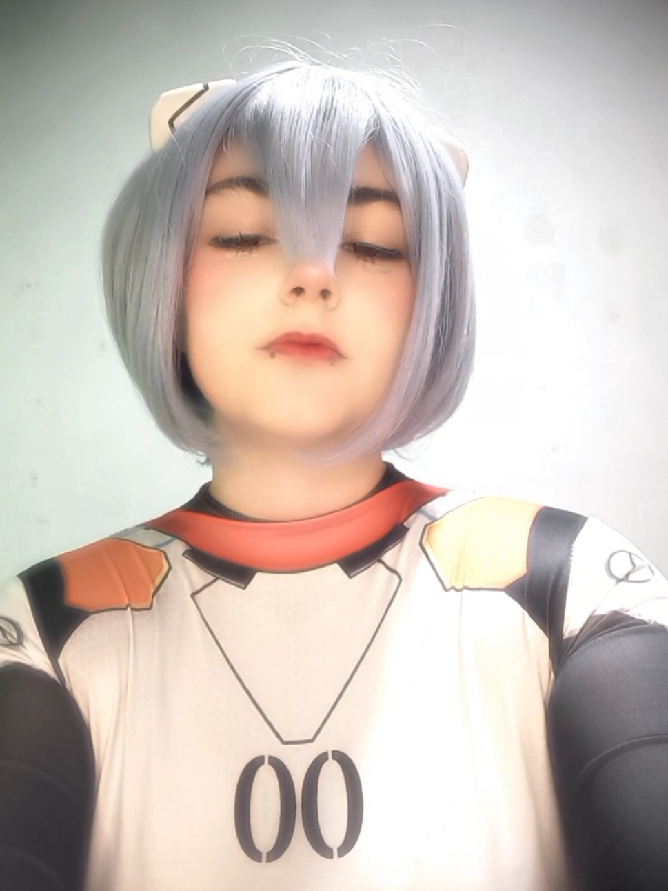 Hey sexy boy! #cosplay #reiayanami #reicosplay #evangelion #vaiprofycaramba 