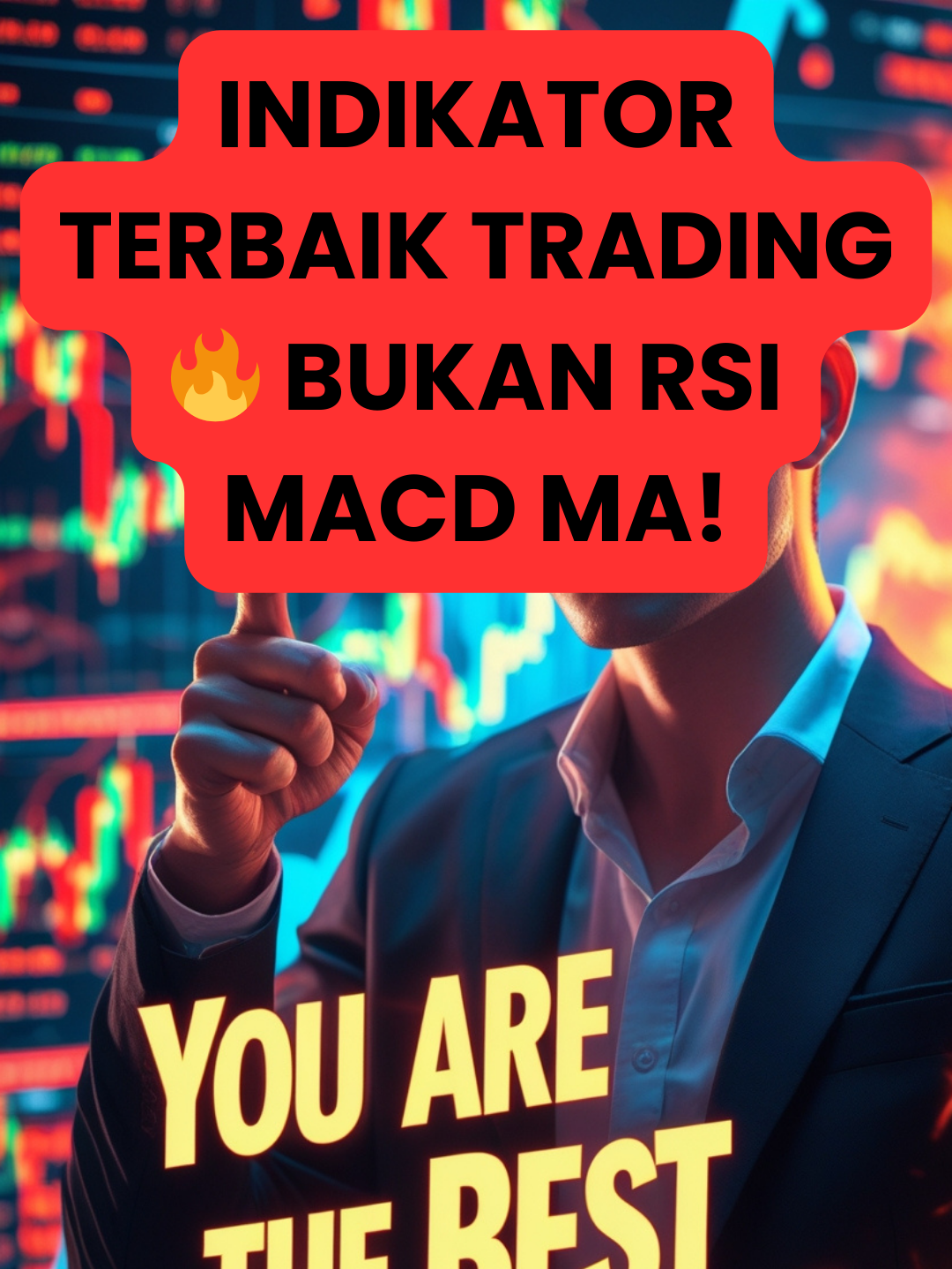 INDIKATOR TERBAIK TRADING 🔥BUKAN RSI MACD MA! Banyak trader selalu mencari indikator terbaik trading. Apakah Moving Average? RSI? MACD? 🤔 Padahal indikator trading terbaik bukan itu semua…  👉Indikator terbaik trading adalah DIRI KAMU SENDIRI! 💪 Bagaimana cara kamu berpikir, mengambil keputusan, menerima loss, dan move on—itulah indikator terbaik trading sesungguhnya. 🔥 Setuju nggak? Tulis indikator favoritmu di kolom komentar ⬇️ Biar kita tahu siapa yang punya strategi sama kayak kamu! 📌 Tonton video edukasi trading lainnya hanya di channel @Ticos.Trader. Channel ini fokus pada: day trading, swing trading, trading bitcoin, belajar forex, tips trading, trading profit konsisten, trading plan, stop loss strategy, take profit strategy, trendline trading, breakout strategy, support resistance trading, trading untuk pemula, cara trading, strategi trading, trading crypto, trading mindset, psikologi trading, candlestick pattern, indikator trading, manajemen risiko trading. #trading,#indikatortrading,#tradingindonesia,#tradingcrypto,#tradingforex,#tradingpemula,#tradingprofit,#tradingstrategy,#tradingpsychology,#tradingviral,#belajartrading,#traderindonesia,#traderlife,#tradingeducation,#fyp#fyp #viral