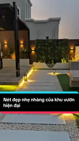 Nét đẹp sân vườn hiện đại , không quá cầu kì nhưng nét đẹp còn đi mãi những ngày sau trong quá trình sử dụng #sanvuonphuongdong #thietkesanvuon #sanvuondep 