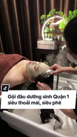 Gội đầu dưỡng sinh Quận 1 siêu thoải mái, siêu phê #asmr #lisanailspa #goidauduongsinh #headspahochiminh #facial 