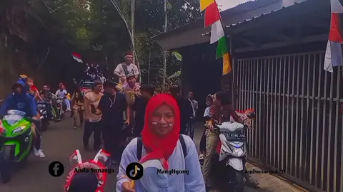 semarak peringatan kemerdekaan Indonesia desa Puspasari Puspahiang 🇮🇩  #dirgahayuindonesia #hutri 