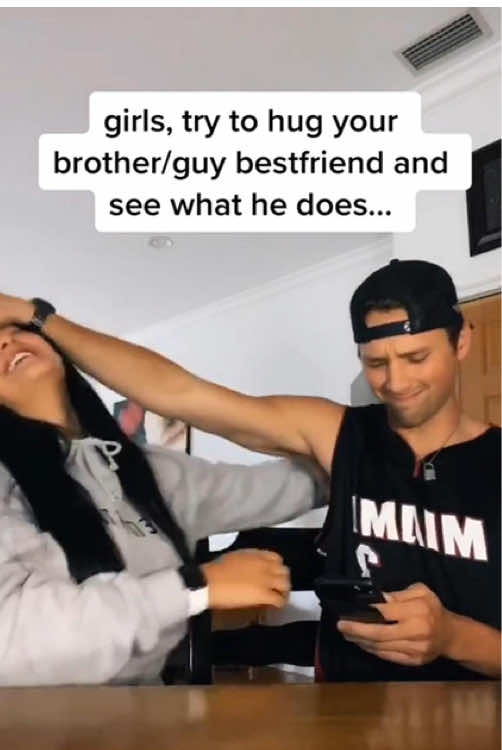 Trying the trend where you randomly hug your brothers  #foryou #fyp #baby #brother #usa🇺🇸 #unitedstates #foryou
