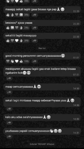 ko are you okay?? katanya gabakal hapus saluran ko malah sekarang di hapus si saluran nya☹️☹️😔, sekarang udah gaada lagi yg ngasih kabar di saluran dan ucapin good morning sama good night🥹😔 #rehanputrapamungkas #riko #rikogwsm #fyppppppppppppppppppppppp #fyp 