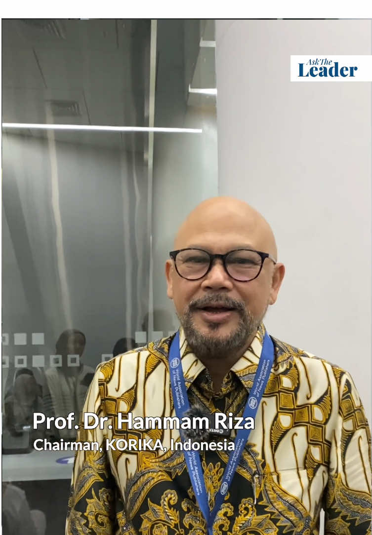 What does it take to build ethical, safe, and truly empowering AI for journalism? Prof. Dr. Hammam Riza, Chairman of KORIKA Indonesia, reminds us that the real challenge isn’t AI itself—but how we, as journalists and societies, learn, adapt, and use it responsibly. Catch his perspective in Ask The Leader Special at WAN-IFRA AI Forum 2025! #AskTheLeader #WANIFRAAIFORUM2025 #AIinJournalism #FutureOfNews #AI 