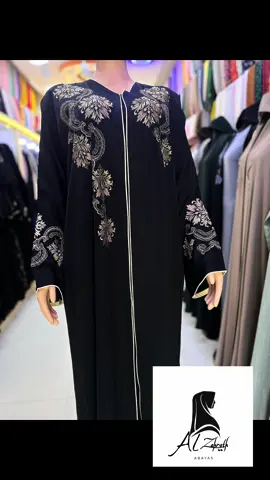 New arrival   Casual embroidery abaya  All size available  For models +971568078345 #abaya #embroidery #new #zahrathabaya #abayadubai 