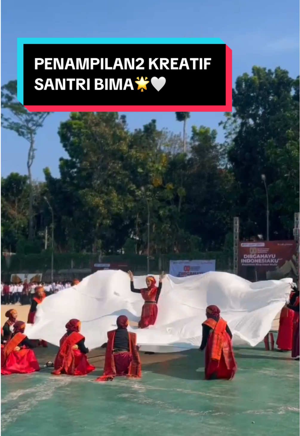 Penampilan - Penampilan kreatif SANTRI BIMA😍🌟 #pesantrenindonesia #pesantrenbinainsanmuliacirebon #pesantrenvipbinainsanmulia2 #17agustus #harikemeredekaan 