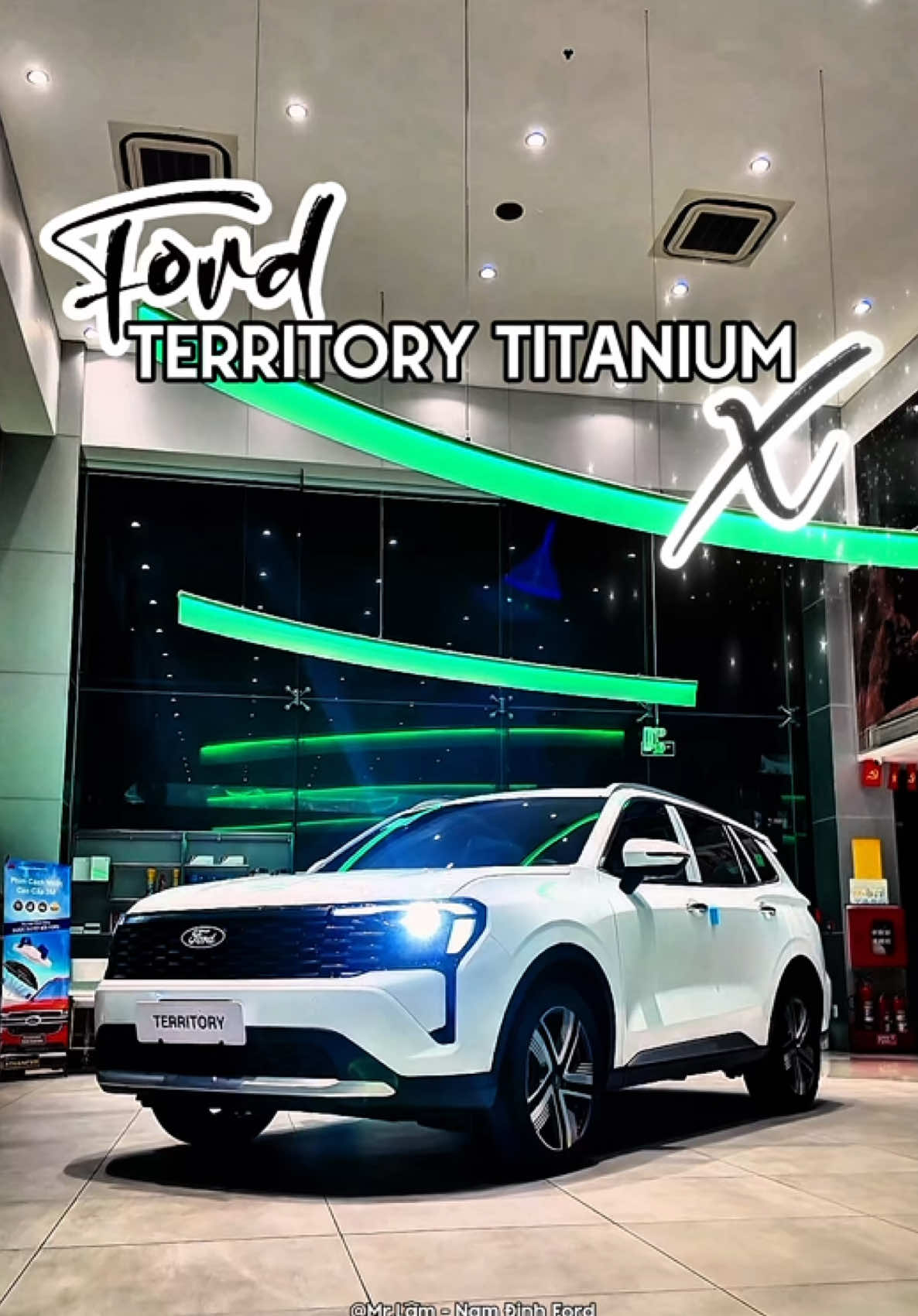 Vẻ đẹp khó cưỡng của Ford Territory Titanium X Facelift 2026 với ngoại thất màu trắng #FordTerritory #FordTerritory2026 #TerritoryTitaniumX #NamDinhFord #FordHaNam #xuhuong #Ford #FordTerritoryMoi 
