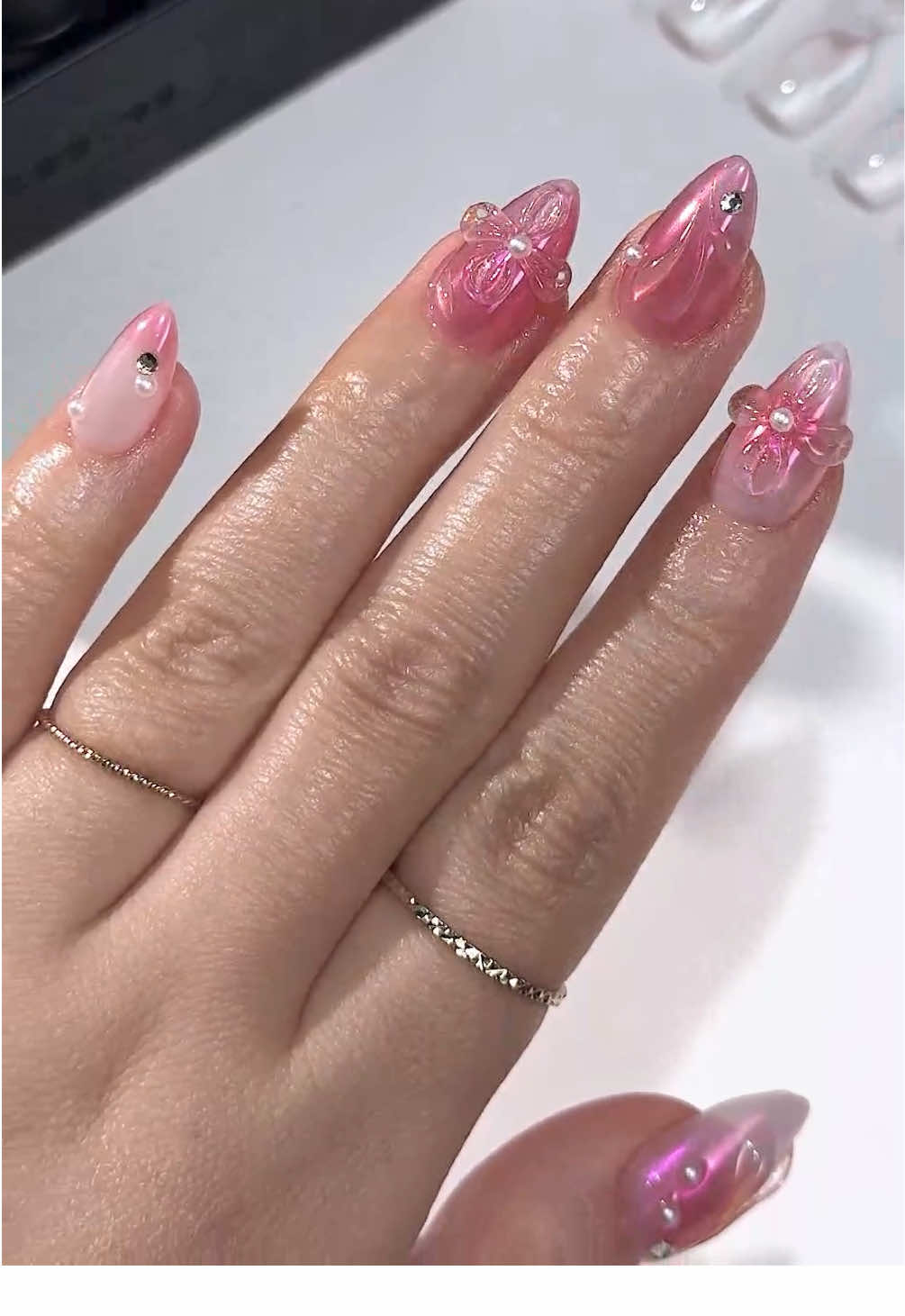 💅Come Do Tipex Nails with Me ✨Using Beetles 224PCS Short Almond All in One Kit #beetlesgelpolish #rushtok2025 #falsenailtips #nailart #3dnailart 