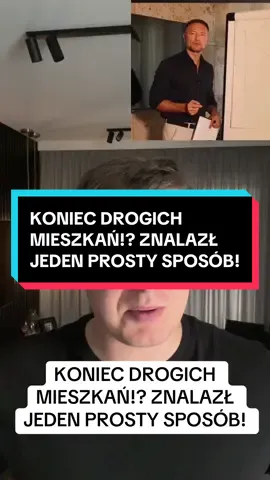KONIEC DROGICH MIESZKAŃ!? ZNALAZŁ JEDEN PROSTY SPOSÓB! #mieszkania #pieniądze #podatek #news 