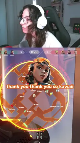 you are so kawaii🥺🌸 #Valorant #riotgames #lol #streamer #GamerGirl