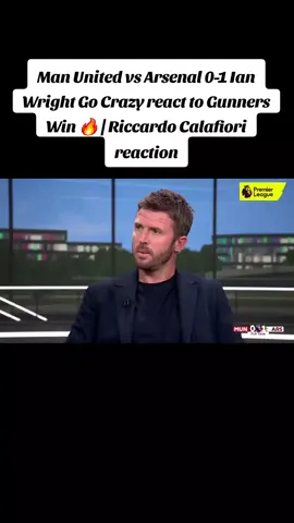 Man United vs Arsenal 0-1 Ian Wright Go Crazy react to Gunners Win 🔥 | Riccardo Calafiori reaction #ManUnited #Arsenal #ManchesterUnited  #Reactions #RedDevils 
