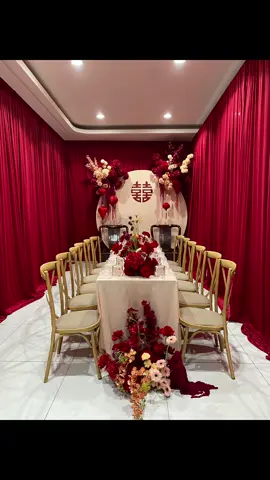 Gia tiên cho khách người Hoa bên team mình #foryou #wedding #decoration #giatien #l1999Decor 