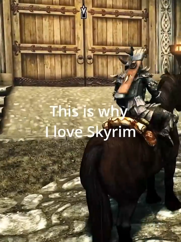 THIS IS WHY I LOVE SKYRIM! 😂😂😂 #tes #skyrim #memes 