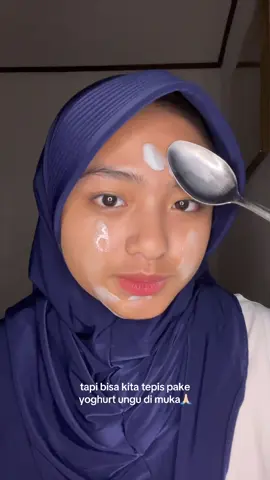 bela belain pake yogurt di muka biar glowing🥲 #moisturizer #moisturizerviral #skinbarrier 