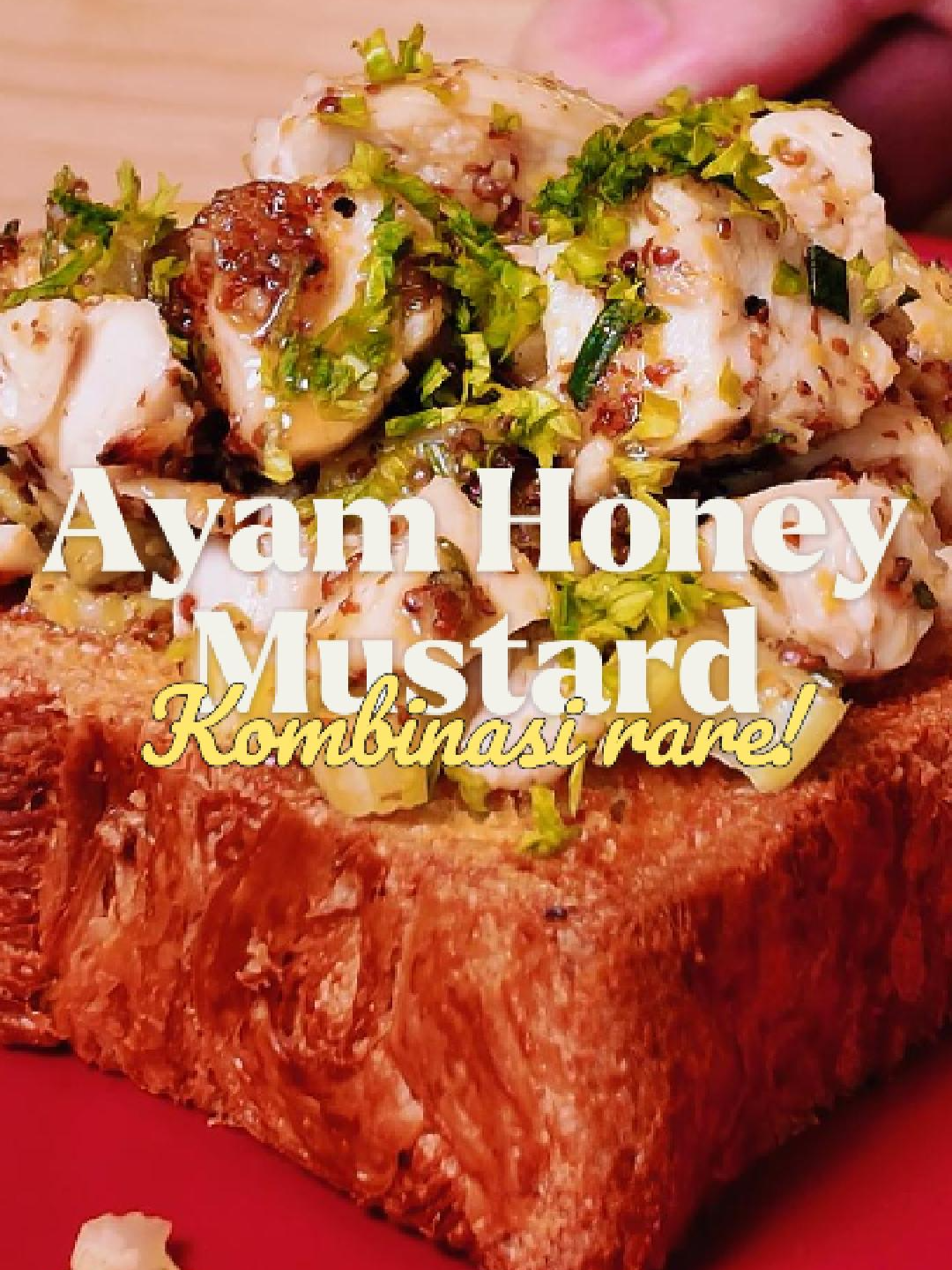 Ayam Honey Mustard makan dengan roti untuk sarapan brunch hujung minggu utk family. Special sikit, nampak fancy sikit. tapi sebenarnye simple. perapan ayam dan sos: 200g fillet ayam 1.5 tsp chopped fresh rosemary 2 tbsp madu 2 tbsp dijon mustard 1/4 tsp garam 1/4 tsp black pepper 3 inci batang celery 1 ulas bawang putih 1 tbsp oil squeeze a bit of lemon or lime daun parsley utk hiasan Makan dengan roti croissant #myguudkitchen #malaysiantiktok #resipimudah #resipisimple #honeymustard #honeymustardchicken #ayamhoneymustard