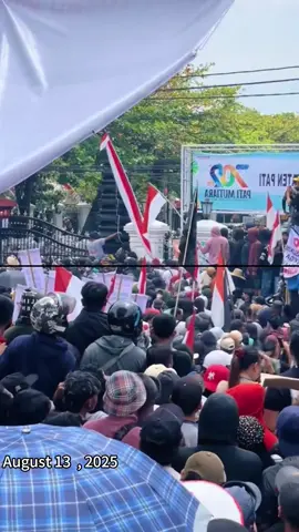 Before: A city street in Pati, Indonesia. After: The scene following a major clash between protesters and police. #beforeandafter #transformation #indonesia #protest #impact #news