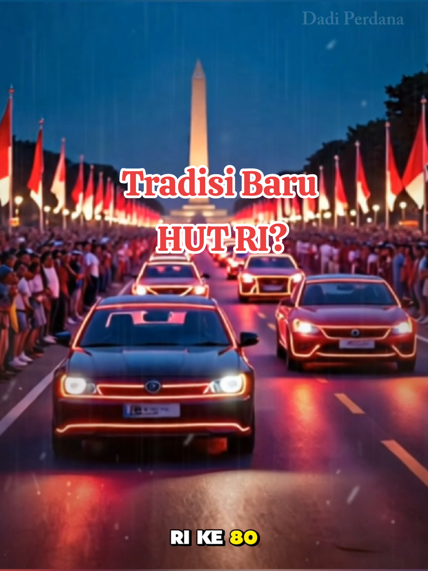 Reaksi Mengejutkan Prabowo Saat Lihat Karnaval Mobil Unik HUT RI