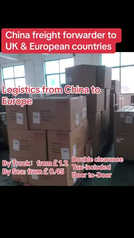 Do you need to deliver goods from China to Europe countries? Do you want to find a trustworthy logistics company? If so, please contact us. We’re a China freight forwarder. We have a 20-year history in international logistics.We can do double clearance, tax-included, door-to-door delivery.  We can transport via sea freight, trucking, and air freight. We have warehouses in Guangzhou, Shenzhen, Shanghai, Yiwu and Hefei.