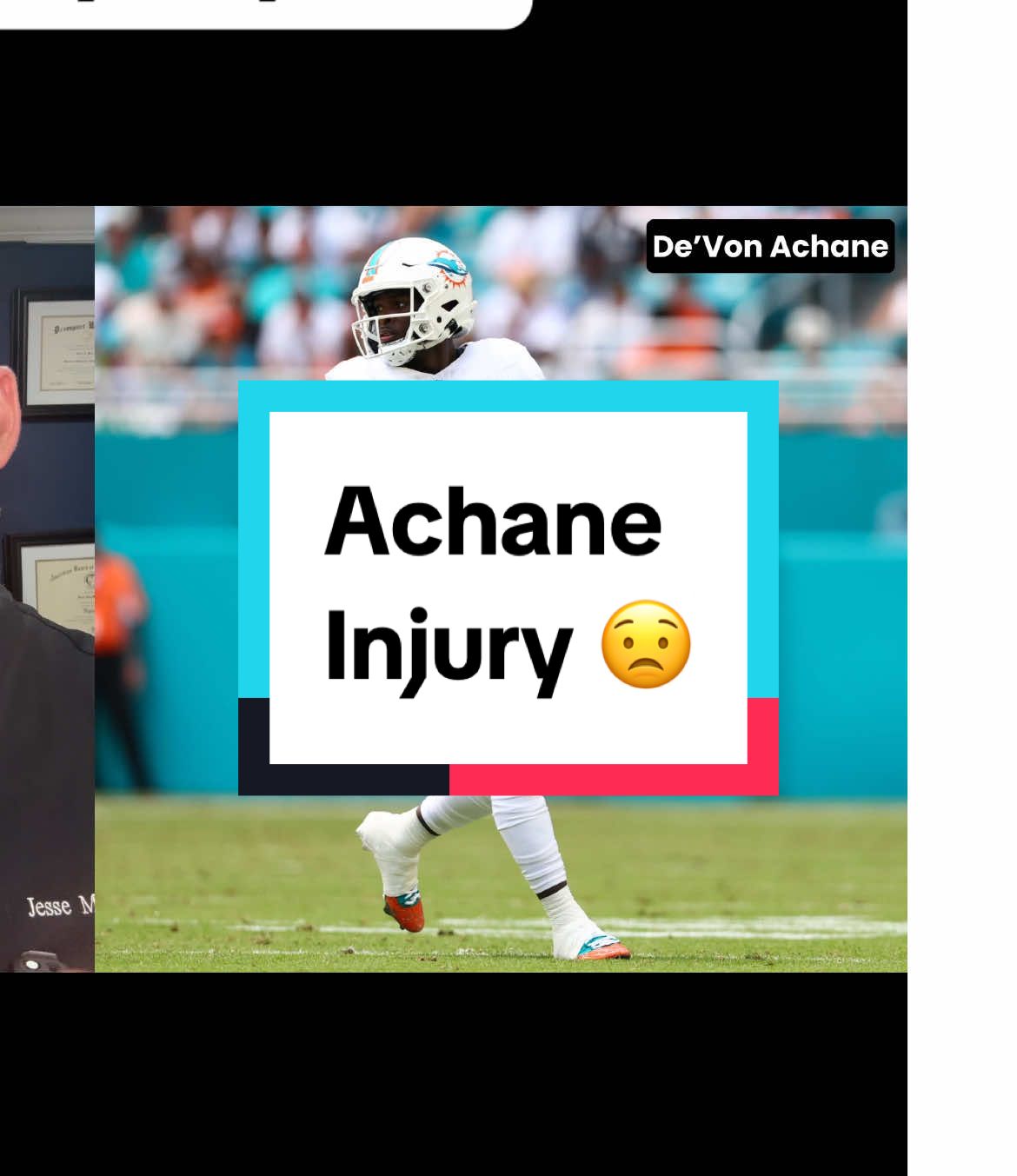 De’Von Achane injury update! #devonachane #fantasyfootball #miamidolphins 