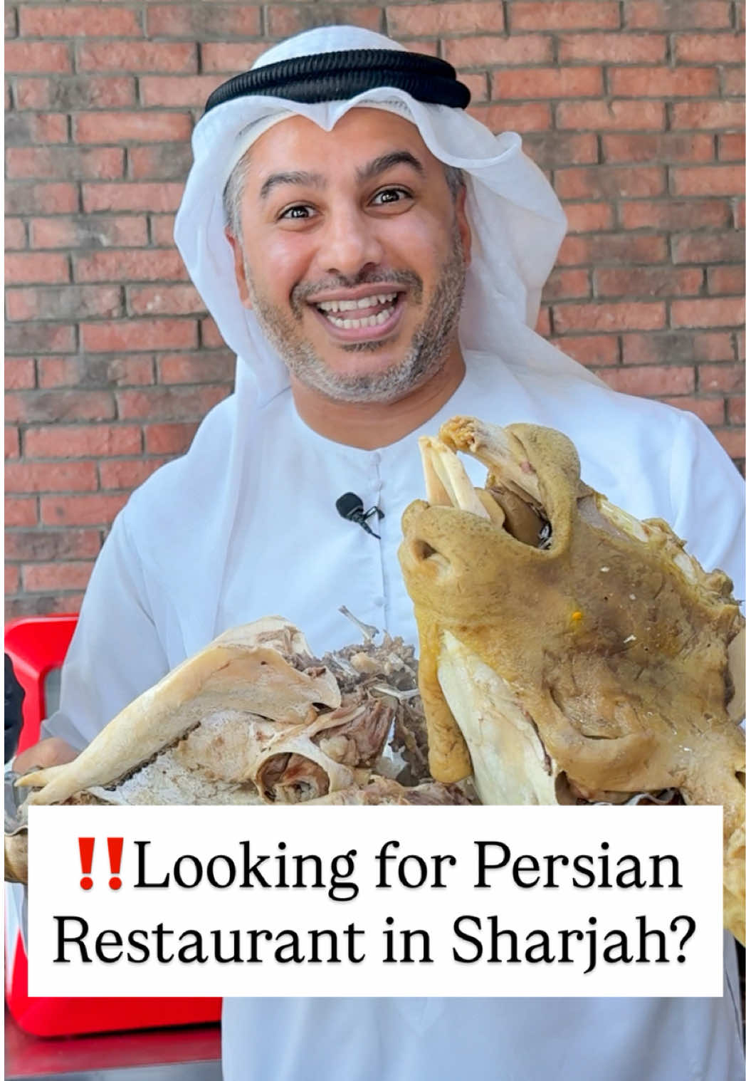 ‼️Looking for Persian Restaurant in Sharjah?  I get a lot of messages from you guys to check out some restaurants in Sharjah and when I got this one here recommended from one of you I had to come and check it out. It’s a traditional Iranian breakfast, which is called Kale Pache. If you have been following me, you know this dish for sure it’s one of my favorite ones and my dad loves it a lot . So I was happy when I found this place in Sharjah to try their dish for 3 people. which comes with 3 Trotters, Special Meat with Fat, Tongue, Brain and my absolute favorite Eyes! All of this for 150 AED and it will easily be enough for 3 people. Also ordered the Royal Mix which is a plate with tongue, brain etc So if you’re looking for a delicious family gathering with some traditional  Kale Pache and you happen to be in Sharjah. Make sure to check out Ard al Raee. Royal Mix 45 aed Soup 7 aed 3 person dish 150aed 📍Ard Al Raee Restaurant  Khalid Bin Sultan Alqasimi Blvd - Muwaileh Commercial - Industrial Area - Sharjah - United Arab Emirates Videographer  @Hodi Kiani  . . . . . #sheep #beef #meat #sharjah #fyp 