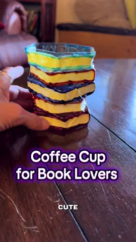 Book lovers you are going to want this cup! #coffeecup #bookworm #booktoker #novelty #magiccup 