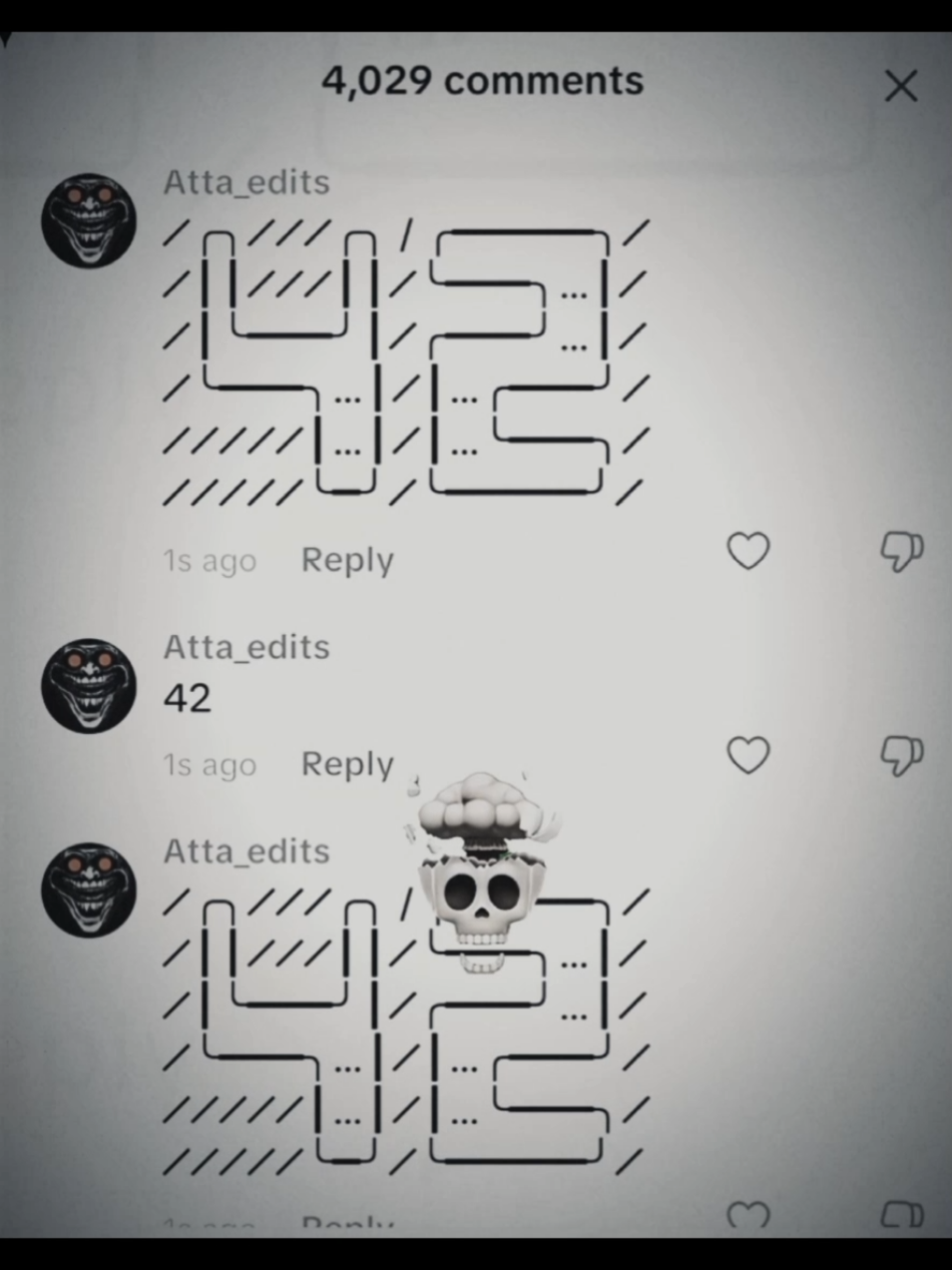 42 Comment Tutorial ☠️ #trollface #edit #tiktok #viral #fyp 