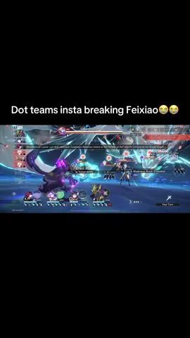 Dot teams absolutely destroy feixiao it’s insane😭😭 hysilens and black swan crazy value here #Hysilens#HonkaiStarRail#hsrcreators 