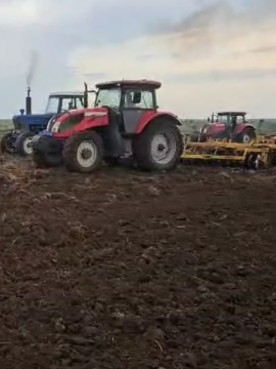 Land preparation for planting in process. Our tractors and disc harrow ready for harrowing in Uganda. Contact us for hire. Contact: +256 788 876 997 #planting #plantingseason #tractor #discharrow #harrowing #ugandatiktok #ugandafarming #uganda #africa #follow #fyp #viral