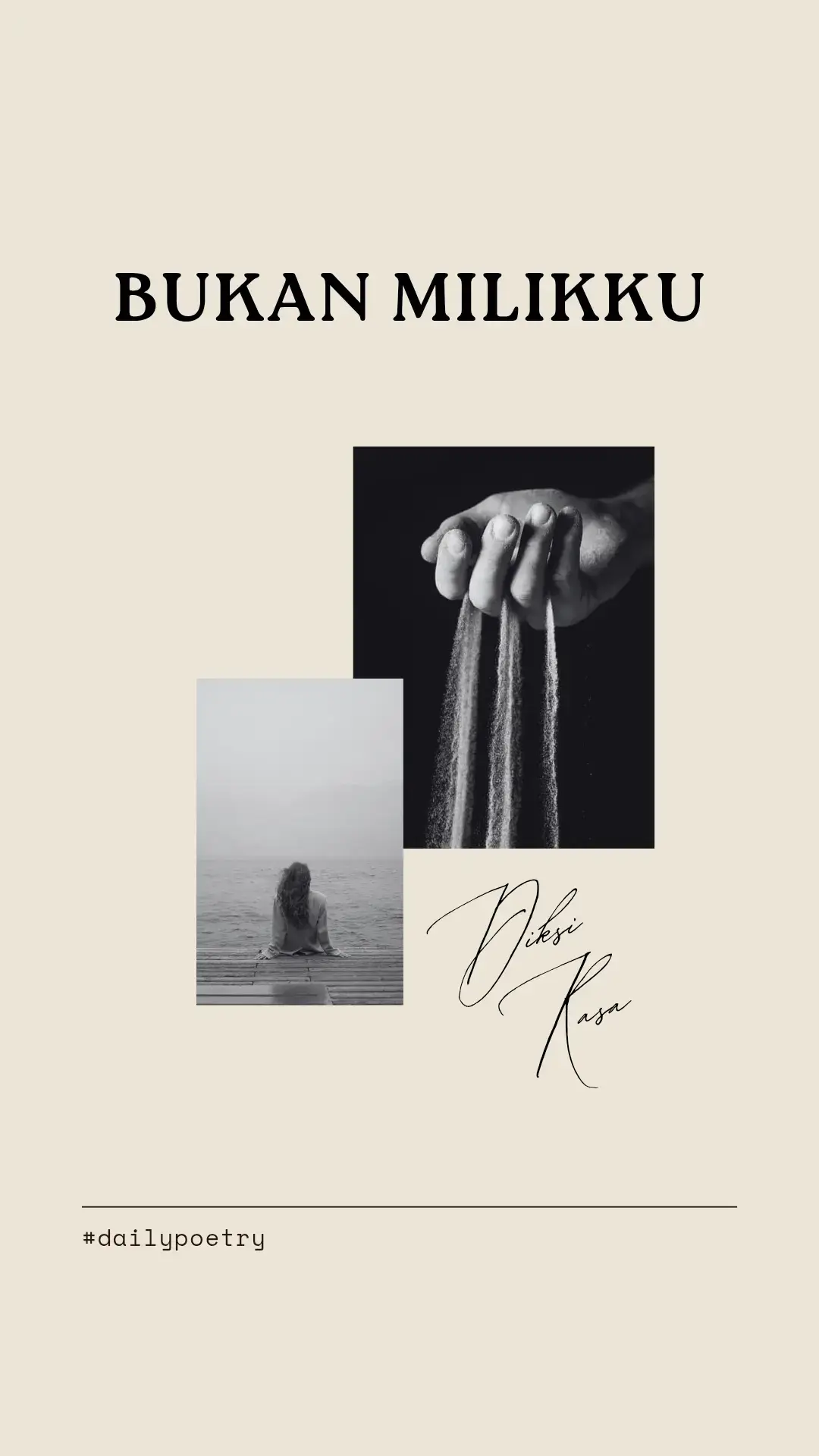 Belajar melepaskan itu bukan kalah, tapi cara paling berani untuk menyelamatkan diri. #poetry #poem #puisi #diksirasa #katabijak 